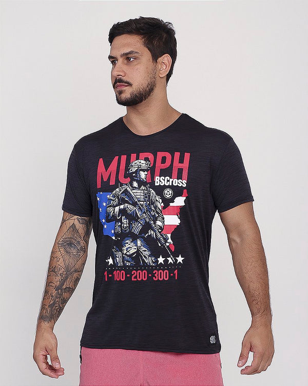 Camiseta MURPH GUERRILHEIRO - Preto Intenso