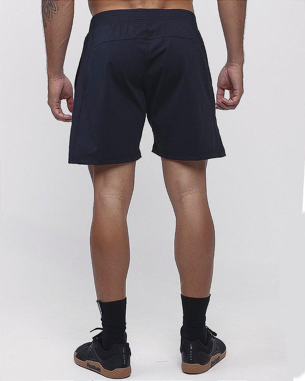 Short Masc c/ Recortes - Preto
