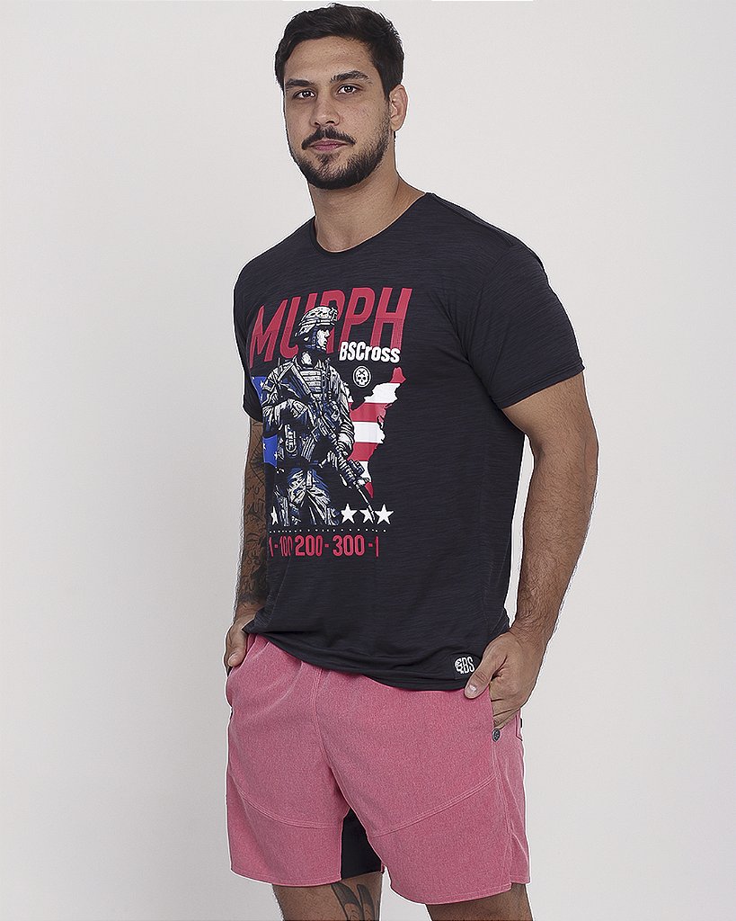 Camiseta MURPH GUERRILHEIRO - Preto Intenso