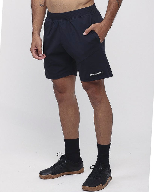 Short Masc c/ Recortes - Preto