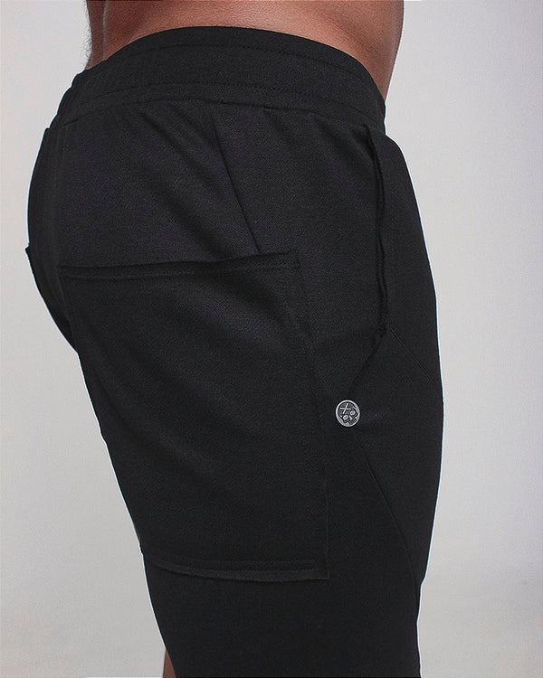 Short Masc c/ Bolso a Fio - Preto
