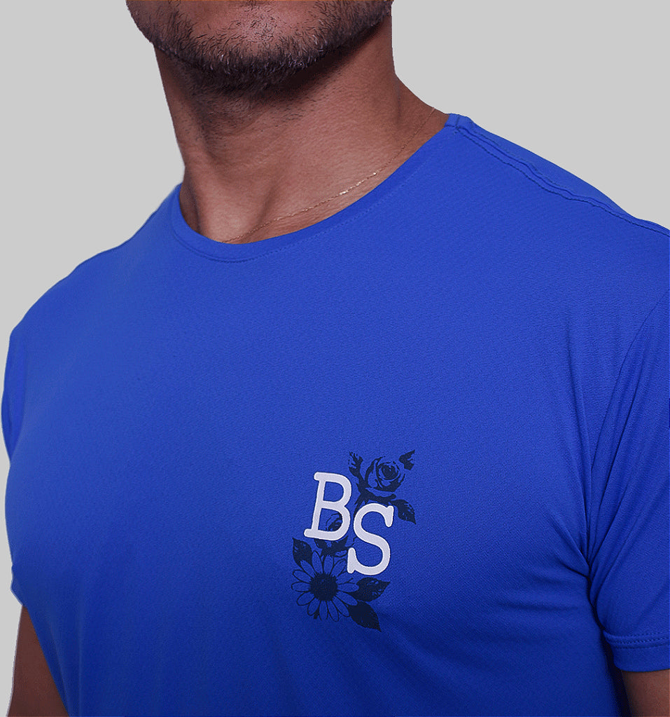 Cam Mas. BS Flowers - Azul Royal