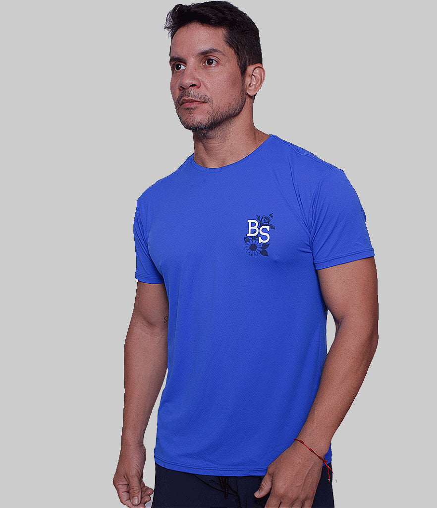 Cam Mas. BS Flowers - Azul Royal