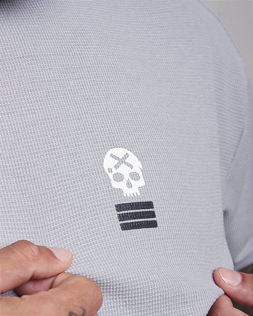 Camiseta Mas. Big Oversized BS Wod Life - Cinza