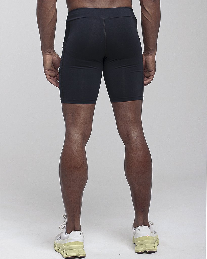 Bermuda compressão BS running - Preto