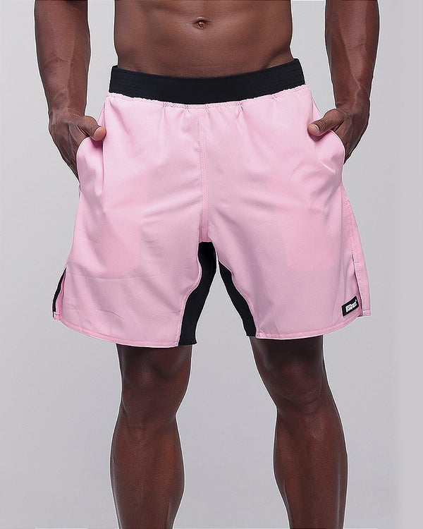Short Masc Tactel Cos Estreito - Rose