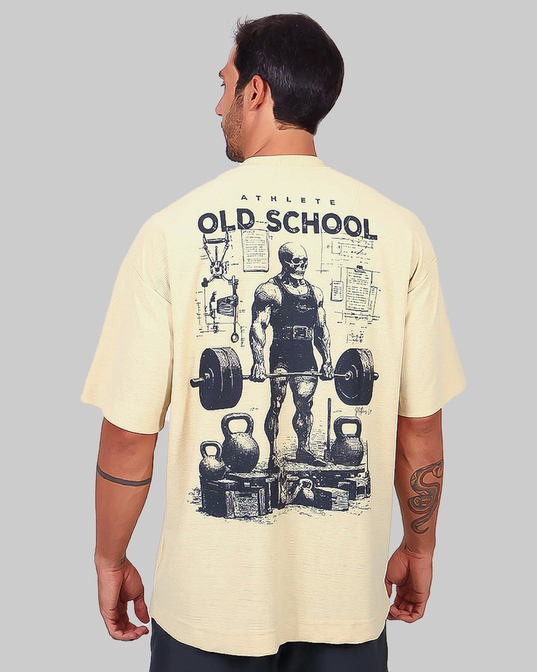 Big Oversized Old School - Creme